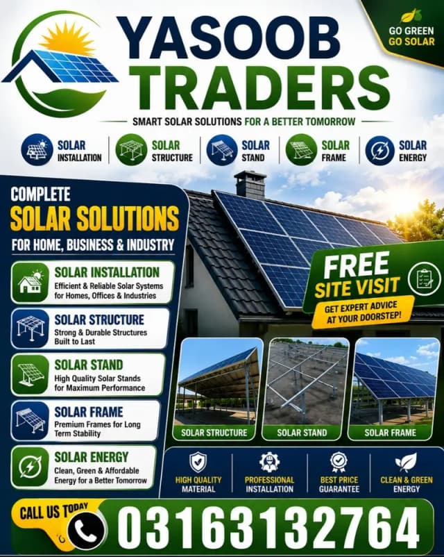 Solar Installation 3kw, 5kw, 10kw 50kw Solar Structure Solar Stand