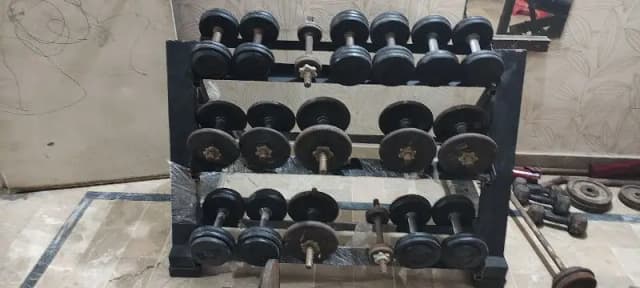 Dumbbells Stand commercial gauge home gym