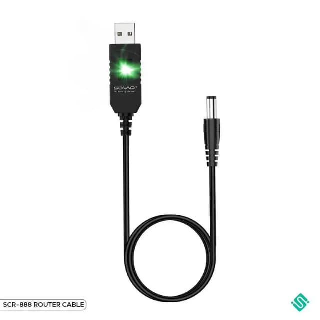Sovo SRC-888 USB Router Cable for Reliable Power and Connection