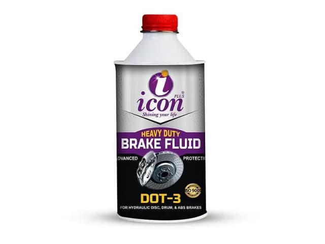 Icon Plus DOT 3 Brake Fluid - 250 ML Bottle