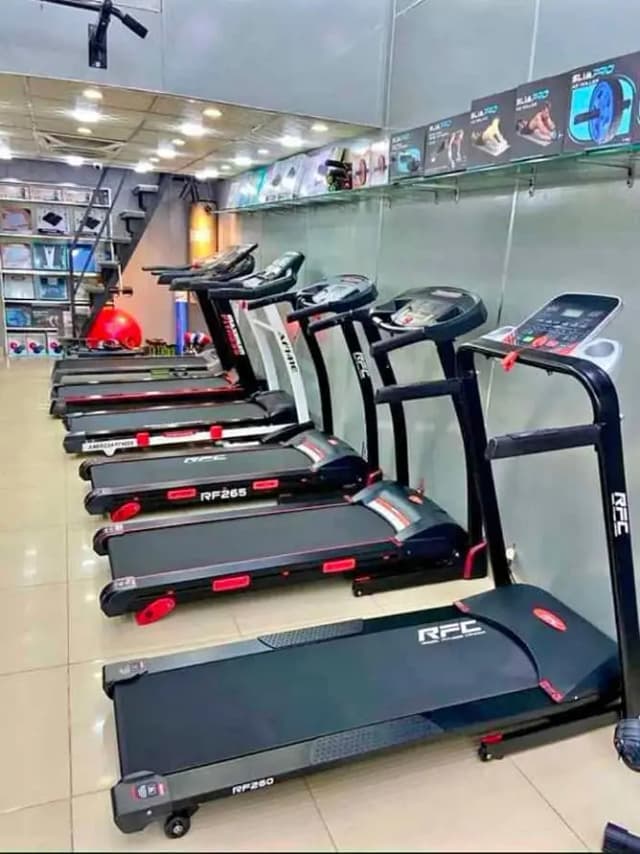 treadmill Gym exercise,cycle cardio,elliptical dumbbells rod jogging