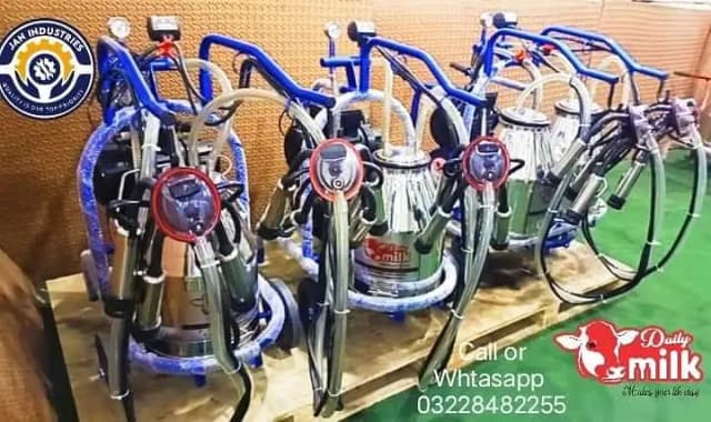 Milking Machine Cows buffalos, Mat's for cows, Dairy farming, Chillers
