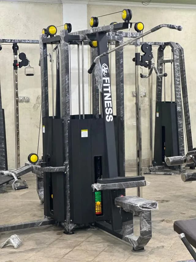Squat Rack || Training Bench || Hack Squat machine || Jump Rope
