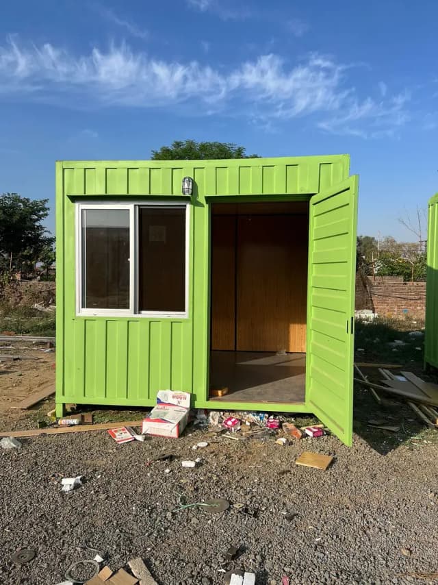Shipping Container Offices Temporary Office EPS sandwich panel cabin
