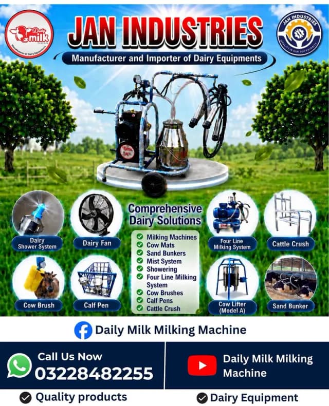 Milking Machine for cows & buffalos prices in Pakistan / Dairy machine