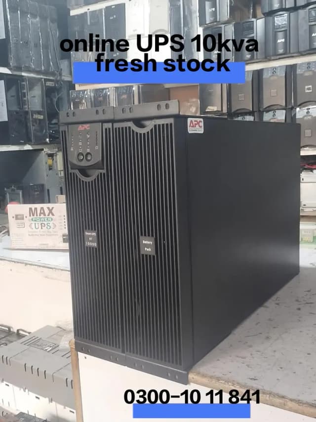 Online APC Smart UPS SURT10000XLI/20KVA/40KVA   60kva. available