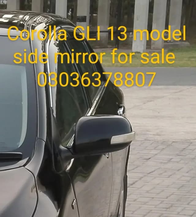 Toyota GLI 2009 to 2014 spare parts