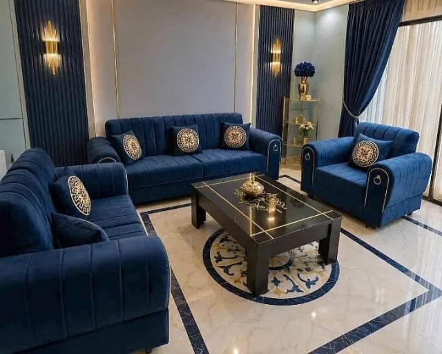 6 Seater Sofa Set Brand New Condition