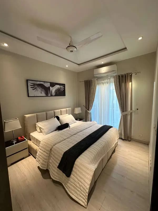 Furnished Apartment For Rent Daily Basis in Bahria Town Lahore Short Stay Brand new