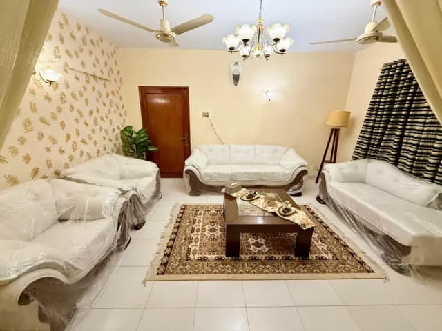 Classic Wooden Sofa Set – Premium Design