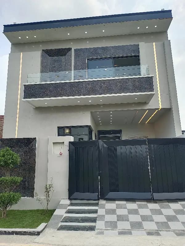 4 Marla Double Storey House Fr Sale Brand New Home Ideal And Hot Loction Carpet Road Water Electricity Available 3D Ultra Model Design Spanish Look Furnished Home With Wood Work Gated Society