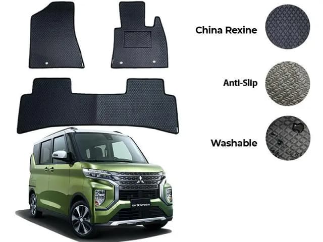 Mitsubishi EK X Space China Rexine Floor Mat 3PCS - Model 2019-2026