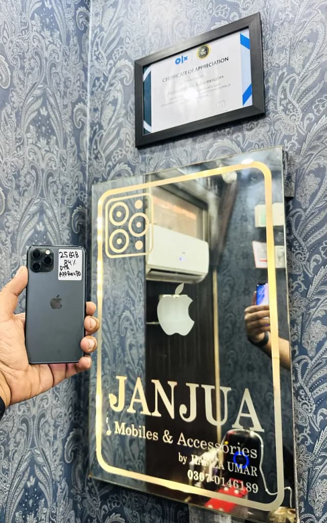 iPhone 11 Pro | 256GB | Pta Approved | 11,12,13,14,15,16,17 Pro