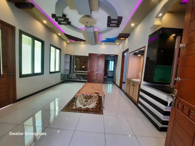 40 ft Road West Open Double Storey House State Bank society
