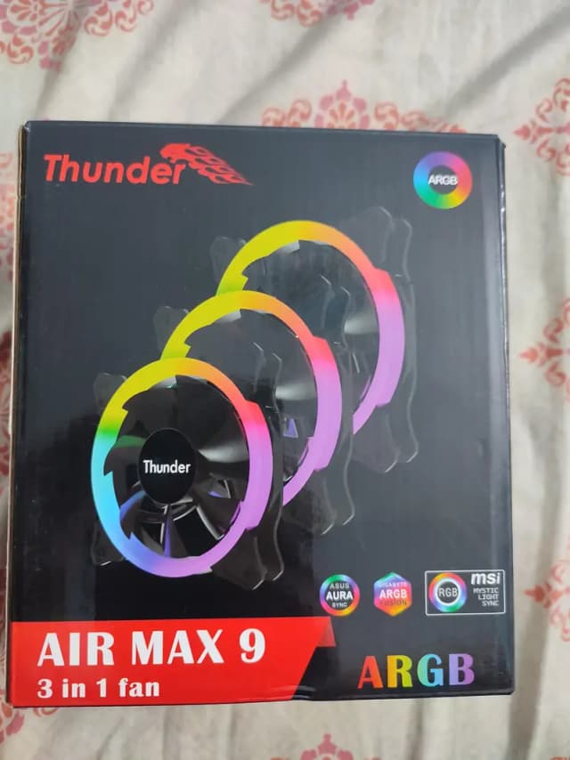 Thunder air max 9 Argb fans