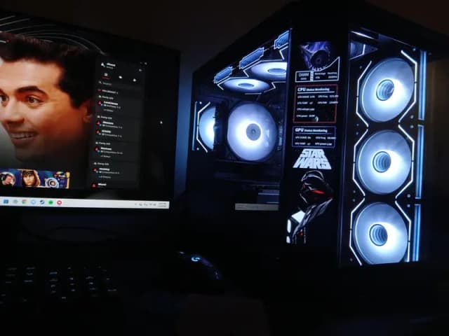 Gaming pc (whole setup for sale) AMD build