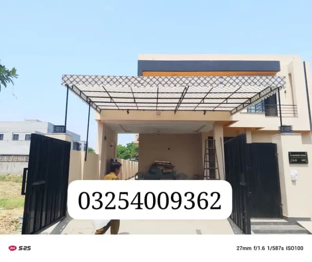 Fiber sheet works , fiberglass sheds , car parking sheds